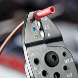 Knipex 97 21 215 krimptang geïsoleerde kabelschoenen