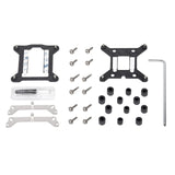Silverstone sst-hyd140-argb cpu-koeler (4-pins pwm fan-connector, 4-1 pin argb (5v led))