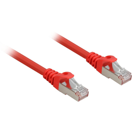 Sharkoon netwerkkabel sftp, rj-45 met cat.6a (rood, 5 meter, halogeenvrij)
