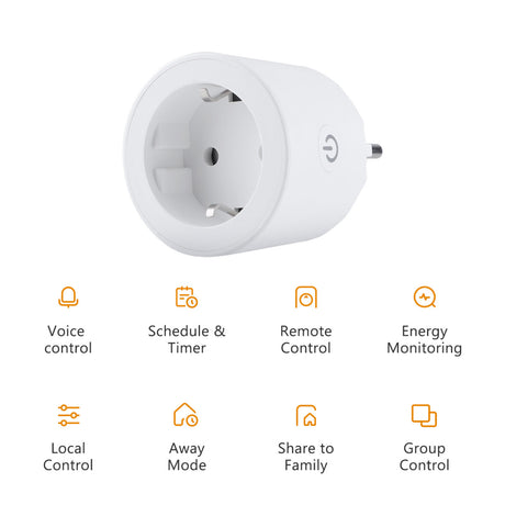 Imou ce2p smart plug (4 stuks) stekker (bluetooth 5.0, matter)