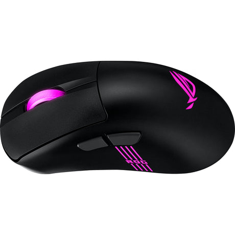 Asus rog keris ii origin gaming mouse (zwart, 42.000 dpi, rgb, usb, 2.4ghz, bluetooth)