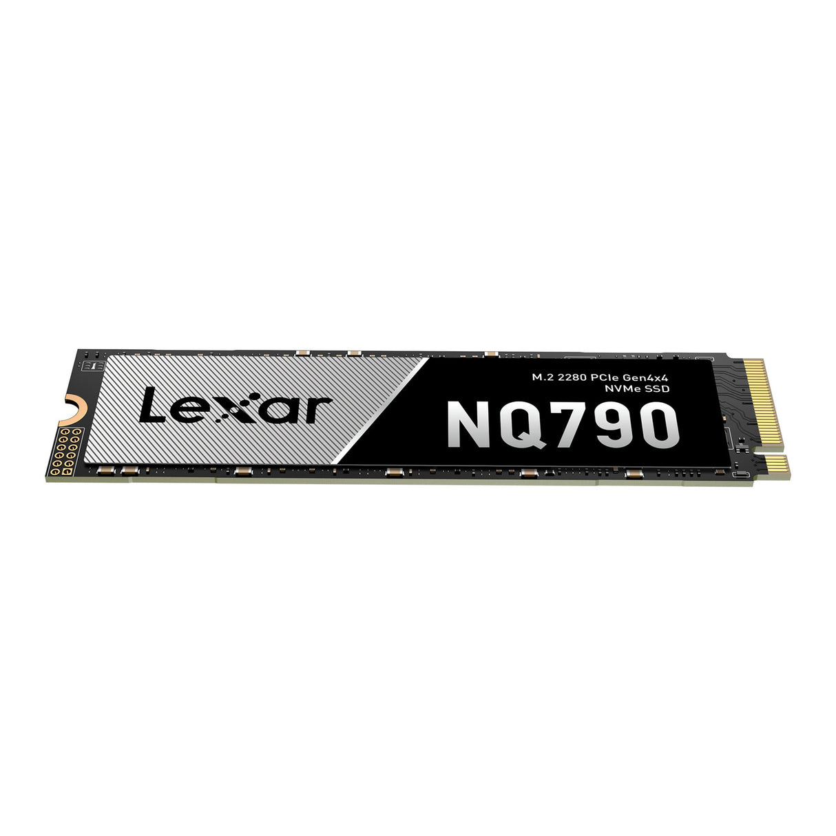 Lexar nq790 512 gb ssd (zwart grijs, pcie 4.0 x4, nvme 1.4, m.2 2280)