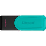 Kingston datatraveler exodia s 128 gb usb-stick (zwart lichtblauw, dtxs 128gb)