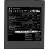 Thermaltake toughpower i modulaire 2000 watt voeding (zwart, 4x 12v-2x6, 8x pcie)