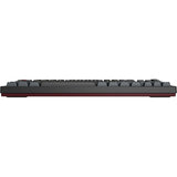 Montech mkey darkness tkl rgb mechanisch toetsenbord (zwart, us lay-out (qwerty), gateron g pro yellow, 80% (tkl), hot-swappable, rgb, pbt)