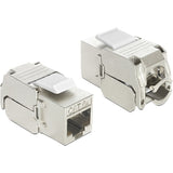Delock rj-45 (female) naar lsa cat.6a keystone module