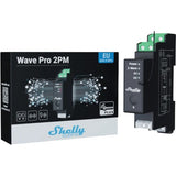 Shelly qubino wave pro 2pm din-railrelais z-wave
