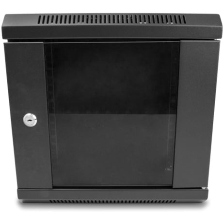 Delock 10″-netwerkkast met glazen deur server rack (zwart, 6u)