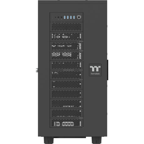 Thermaltake ax700 tg big tower behuizing (zwart | 4x usb-a | 1x usb-c | tempered glass)