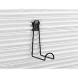 Stanley track wall - ladderhaak houder (zwart)