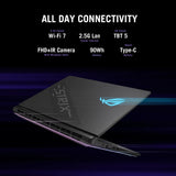 Asus rog strix scar 18 g835lx-sa012w 18 gaming laptop (zwart | core ultra 9 275hx | rtx 5090 | 64 gb | 4 tb ssd | 240 hz)