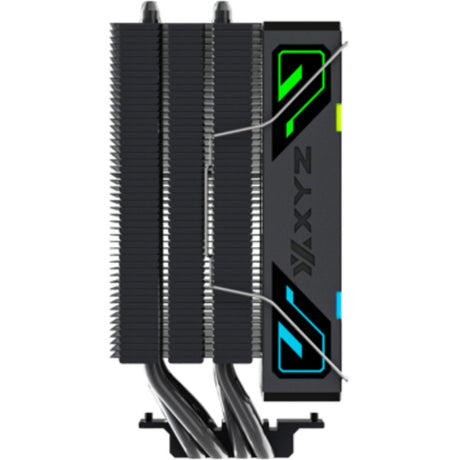 Xyz pc gear thermax 4 rgb cpu-koeler (zwart, argb, pwm)
