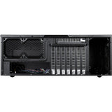 Silverstone sst-gd10b htpc behuizing (zwart | 2x usb-a)