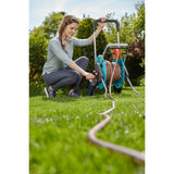 Gardena slangenwagen aquaroll m easy set (turquoise grijs, 18517-20)