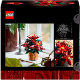 Lego icons kerstster poinsettia - 10370