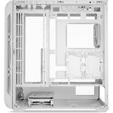 Sharkoon ak5m rgb midi tower behuizing (wit | 2x usb-a | 1x usb-c | rgb | tempered glass)