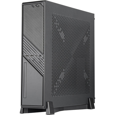 Silverstone milo 12 mini tower behuizing (zwart | 2x usb-a | 1x usb-c)