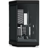 Hyte y70 touch infinite midi tower behuizing (zwart | 2x usb-a | 1x usb-c | tempered glass)