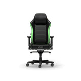 Dxracer master xl black green epu leathe gamestoel (zwart groen)