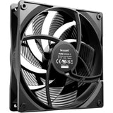 Be quiet! pure wings 3 pwm high-speed case fan (zwart, 140 x 140 x 25 mm)