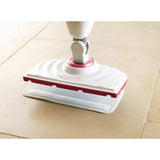 Black+decker bds1616r 1600w steam-mop met 2 stoomdoeken stoomreiniger (wit rood)
