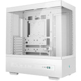 Deepcool ch690 digital midi tower behuizing (wit | 2x usb-a | 1x usb-c | tempered glass)
