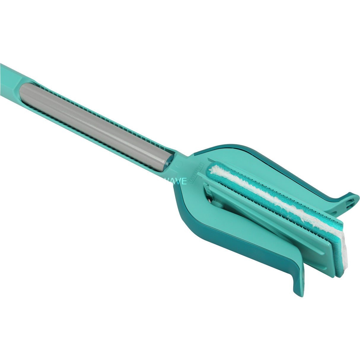 Leifheit picobello vloerwisser m micro duo met steel - 33 cm wisbreedte - turqouise - grijs