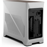 Fractal design era 2 silver mini tower behuizing (zilver | 2x usb-a | 1x usb-c)
