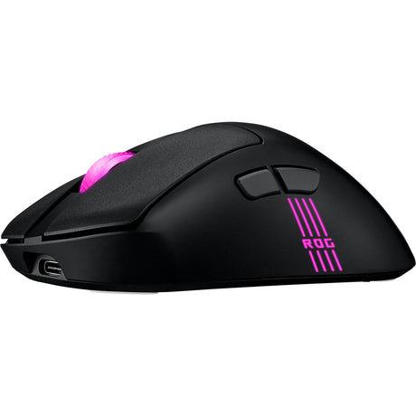 Asus rog keris ii origin gaming mouse (zwart, 42.000 dpi, rgb, usb, 2.4ghz, bluetooth)