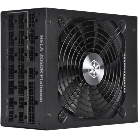 Silverstone hela 2050r platinum, modulaire 2050 watt voeding (zwart, 14x pcie)