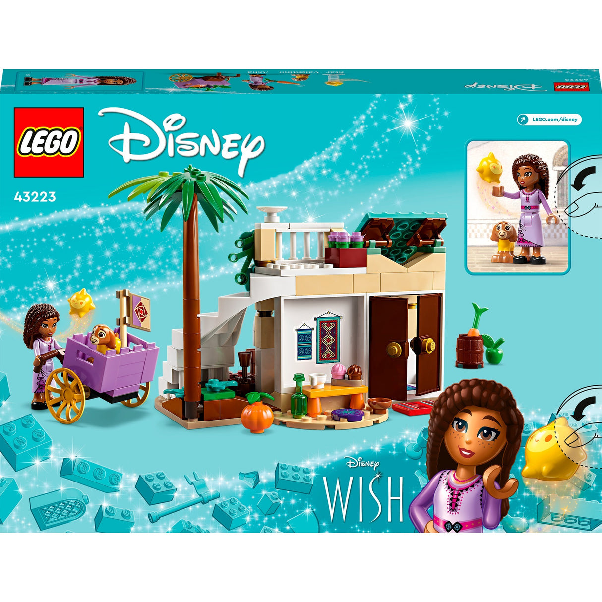 Lego disney wish asha in de stad rosas poppetjes wish set - 43223