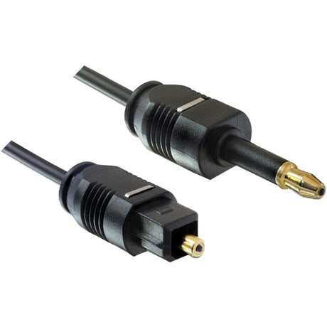 Delock toslink male -> toslink mini 3.5mm, 2m kabel (zwart, 82876)