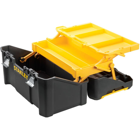 Stanley gereedschapskoffer cantilever 19 gereedschapsbox (zwart geel)