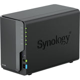 Synology diskstation ds225+ nas (zwart, 1x 1gbe lan, 1x 2.5gbe lan, 2x usb 3.2 gen 1)