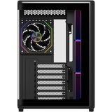 Cooler master elite 600 argb midi tower behuizing (zwart | 2x usb-a | 1x usb-c | rgb | tempered glass)