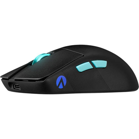 Asus rog harpe ace aim lab edition gaming muis (zwart, 100 - 36.000 dpi, usb 2.0, 2,4 ghz, bluetooth, rgb leds)