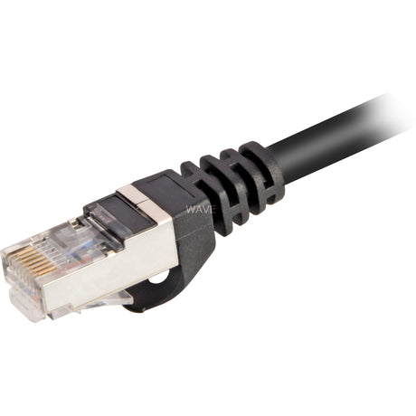 Sharkoon netwerkkabel sftp, rj-45 met cat.6 (zwart, 0,5 meter)
