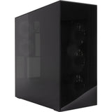 Arctic xtender vg midi tower behuizing (zwart (mat) | 2x usb-a | 1x usb-c | rgb | tempered glass)