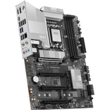Msi pro b860-p wifi socket 1851 moederbord (zilver, raid, 5gb-lan, wi-fi 7, bt, sound, atx)