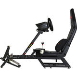 Next level racing f-gt formula and gt simulator cockpit racing simulator (zwart (mat))