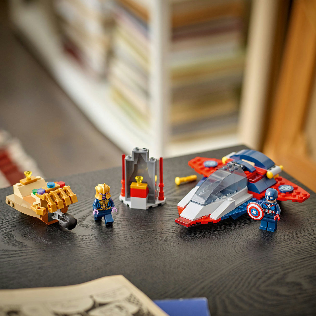 Lego ® marvel captain america vs. thanos - 76319