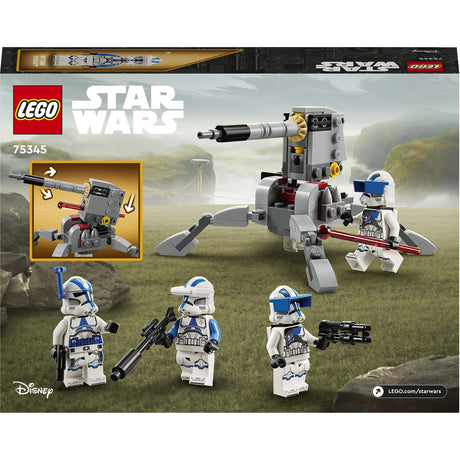Lego star wars 501st clone troopers battle pack bouwbaar speelgoed met minifiguren - 75345