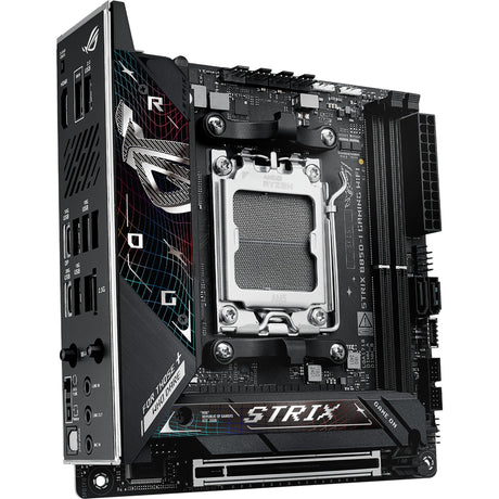 Asus rog strix b850-i gaming wifi socket am5 moederbord (2.5gb-lan, wi-fi 7, bt, sound, mini-itx)