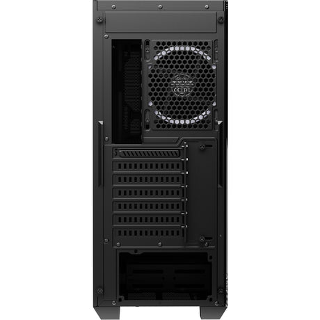 Sharkoon vs8 rgb black midi tower behuizing (zwart | 2x usb-a | 1x usb-c | rgb | tempered glass)