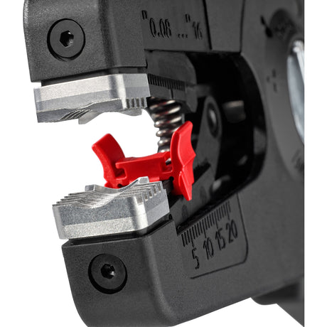 Knipex precistrip16 serie - automatische isolatiestriptang - 195mm - ergonomische handgreep - duits vakmanschap
