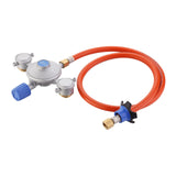 Cadac dual power pak drukregelaar (30mbar, met 85cm gasslang)