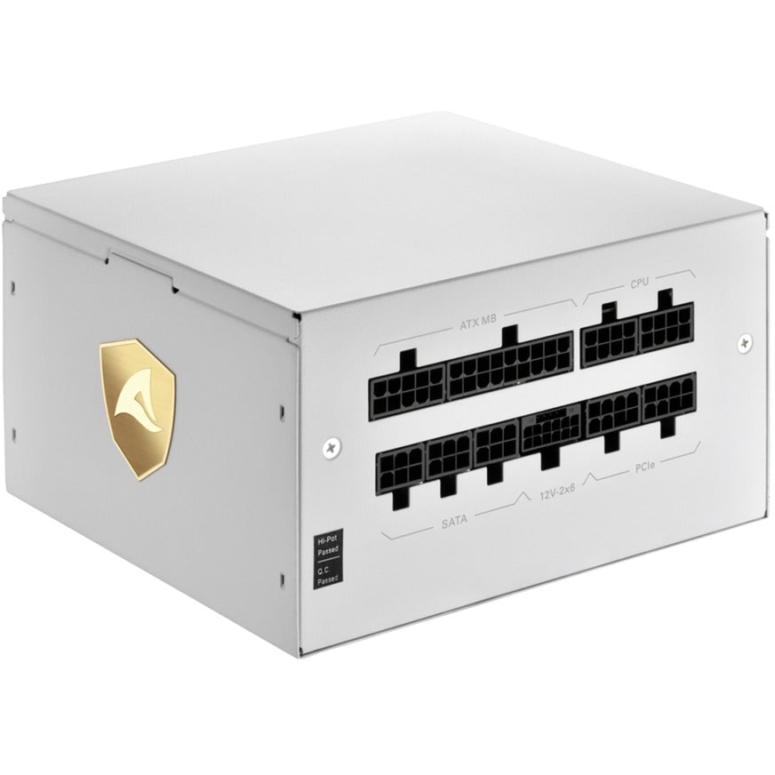 Sharkoon rebel p20 1200 white modulaire 1200 watt voeding (wit, 1x 12v-2x6, 4x pcie)