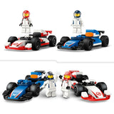 Lego city f1 williams racing en haas f1 racewagens - 60464
