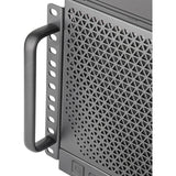 Silverstone rm51 rack behuizing (zwart | 5u | 2x usb-a | 1x usb-c)