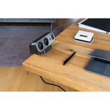 Brennenstuhl ®estilo duplex stekkerdoos met schakelaar en usb-c (stekkerblok met usb c power delivery voor snel opladen, 1x usb c en 1x usb a, 10x contactdozen, 2m kabel)